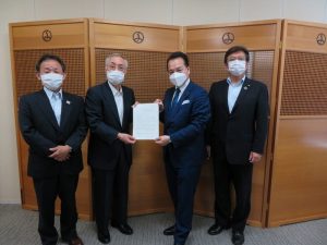 新型コロナウイルス感染症に関する緊急申し入れを行いました