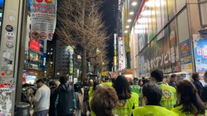[パトロール]千代田区公共の場所における客引き行為等の防止に関する条例により