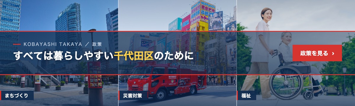 3つの約束・重点政策